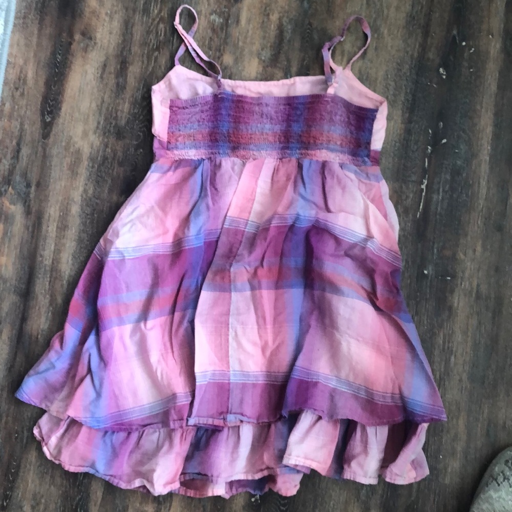 Mossimo Plaid Ruffle Dress - Picture 2 of 2